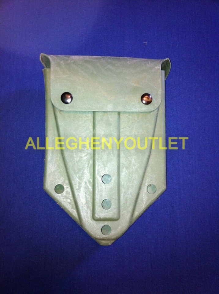US MILITARY ENTRENCHING E-TOOL SHOVEL OD CARRIER POUCH COVER ALICE ...