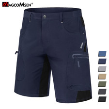 Men's Hiking Cargo Shorts Zipper Pocketsr Quick Dry Outdoor Casual Work Shorts
