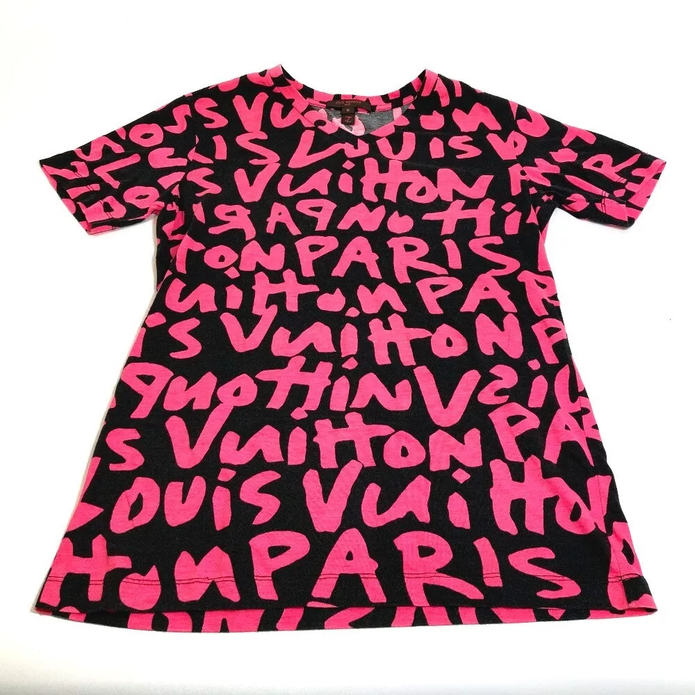 Louis Vuitton Graffiti T Shirt - 4 For Sale on 1stDibs