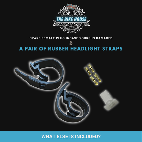 2015 - 2016 Noir Husky 16 LED Phare Super Bright Husqvarna Léger Te Fe - Photo 4 sur 5