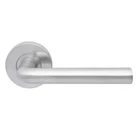 Jigtech Riva Door Handles Pack Inc Hinges & Latches - Satin Finish JTB72225