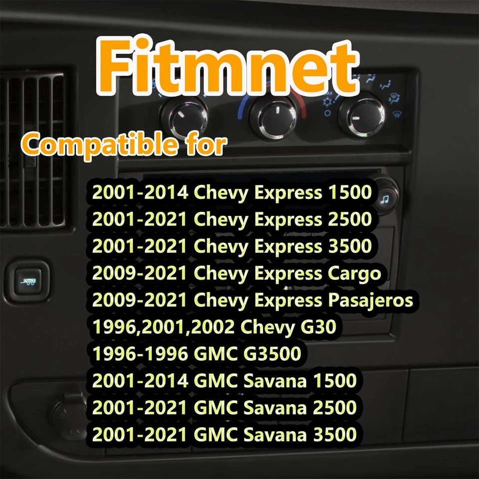 Módulo de control de clima 599-293 para Express & Savana 1500 2500 3500 2001-2021 Foto 2 de 4