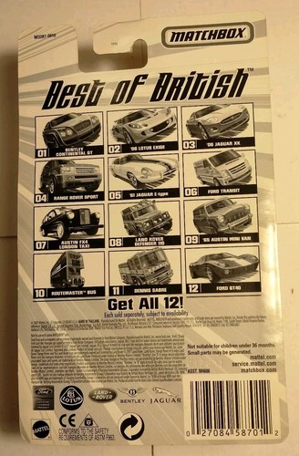 2007 Matchbox Best Of British '65 AUSTIN MINI VAN green - Picture 2 of 8