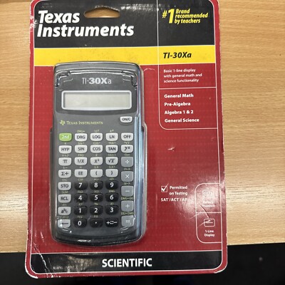 Texas Instruments TI-30Xa Scientific Calculator-#1 Teacher Recommended-NIP