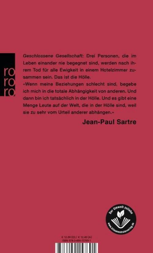Thumbnail - Geschlossene Gesellschaft Jean-paul Sartre