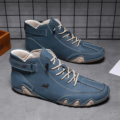 Mode Herren Arbeitsstiefel Niedrig Schnitt Leger Fahren Stiefel Turnschuhe Wandern Turnschuhe - Bild 9 von 29