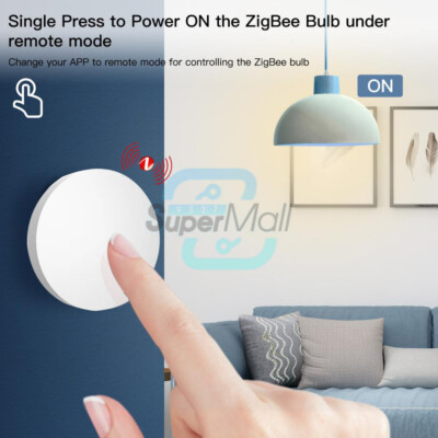 Tuya Zigbee One-touch Smart Home Wireless Switch Pushbutton Control Switch