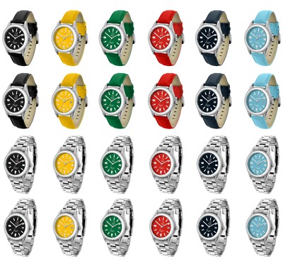 Blekon Bracelet & Leather Watch - Elegant Timepiece, Multiple Straps, Easy Dial