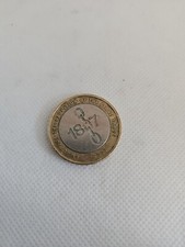 RARE 1807 £2 pound coin for sale. Circulated 