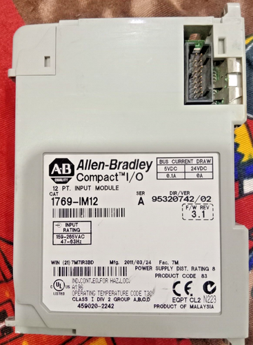 Allen-bradley 1769-im12 modulo ingresso 459020-2242 - Foto 3 di 4