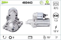 Valeo 460443 Starter FüR Alfa Romeo Passend FüR Fiat Lancia Opel