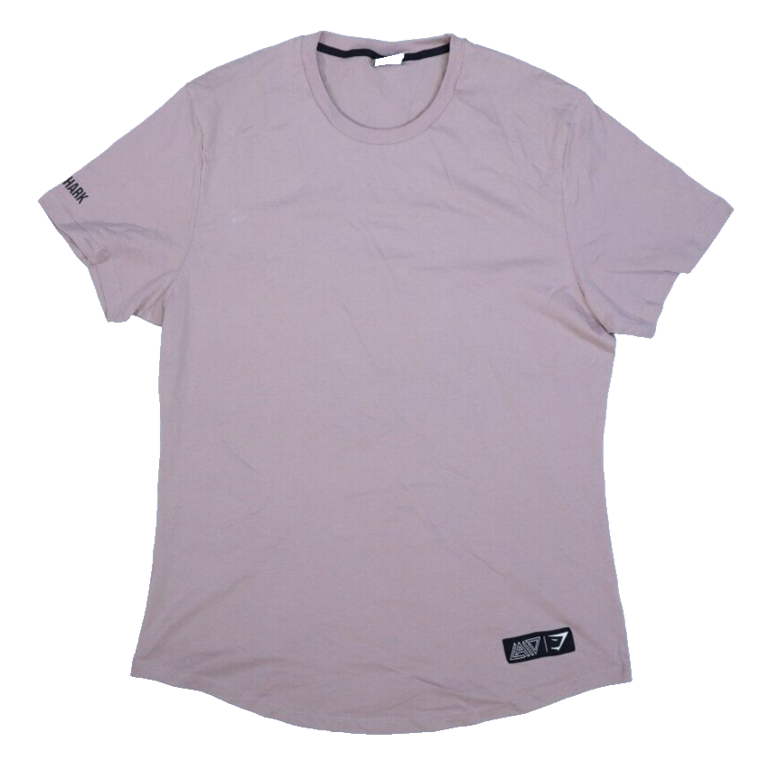 Gymshark x David Laid T-Shirt Modern Blush Pink Short Sleeve Form Fit Mens  2XL