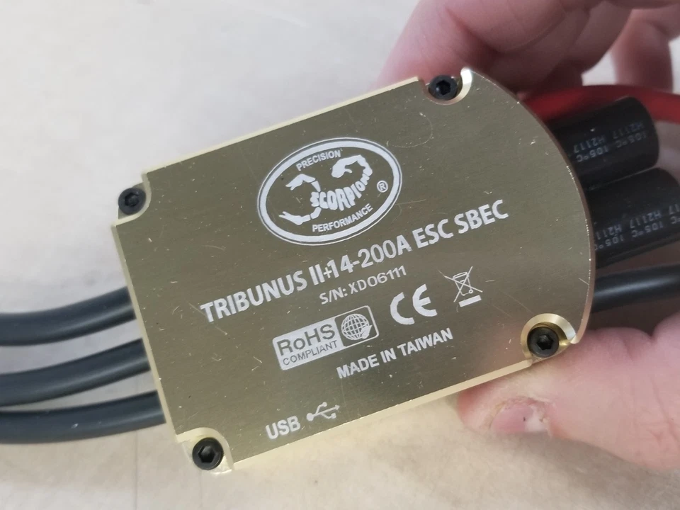 Scorpion Tribunus II+ 14-200A HV ESC SBEC - Image 2 of 4