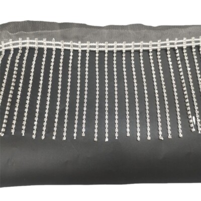 Gland à Franges à Paillettes De 0,9 M, 16 Cm De Long