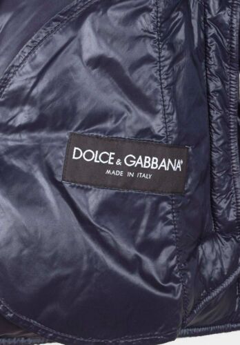 Original Dolce & Gabbana Men Wool Down Vest Jacket Size 46 S H5267 - Picture 6 of 7