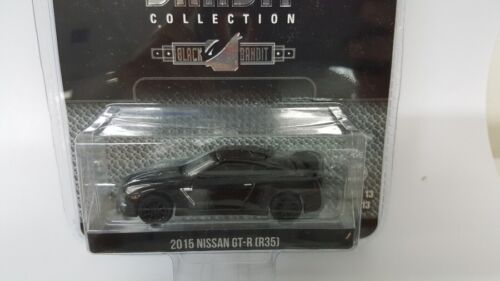 Nissan GT-R R35 2015 black bandit serie limitata Greenlight 1:64 - Foto 3 di 5
