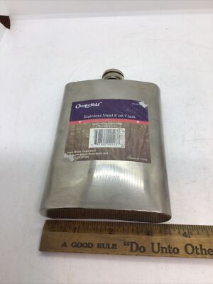Chesterfield Stainless Steel 8 oz Flask Brand New!!