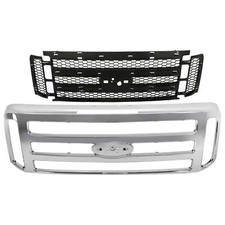 For Ford F250 F-250 F350 F450 Super Duty 1999-2004 Conversion Grill Front Grille