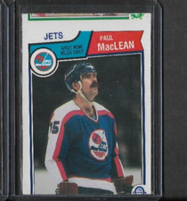 1983-84 O-PEE-CHEE #388 PAUL MACLEAN EX/MT WINN JETS ERROR!