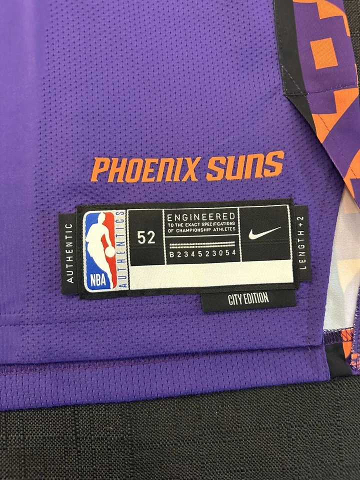 Kevin Durant Signed On Court Authentic Swingman City Jersey Autographed JSA COA - Image 4 of 4