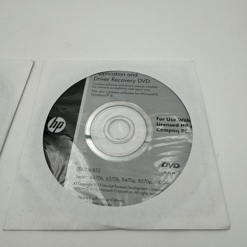 Operating System Windows 8 Pro HP Compaq DVD 700702-DN2 & Application Driver Rec - Picture 3 of 6