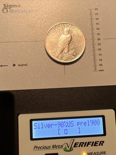 Dólar de plata 1922 P Peace -90% moneda de plata de Estados Unidos moneda de plata cruda de Filadelfia - Imagen 3 de 3