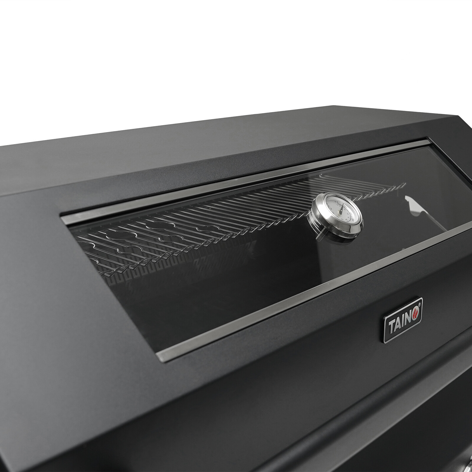 TAINO Grillabdeckung Für 6-Brenner Gasgrills - Perfekter Wetterschutz In Platinum/Black/YAMARA