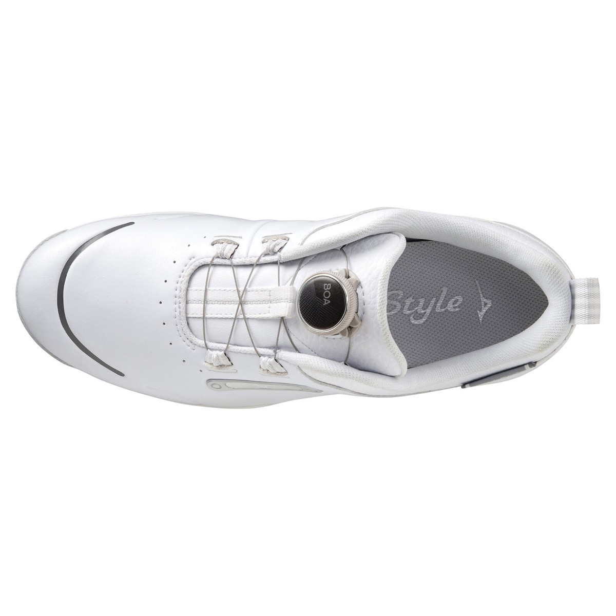 Mizuno ゴルフシューズ 51GW2270 ホワイト　一度のみ着用 Mizuno ゴルフシューズ 51GW2270 ホワイト 一度のみ着用 - メルカリ