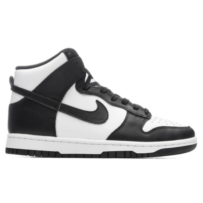 Size 10.5 - Nike Dunk High Black White New In Box