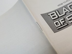 Blades of Steel Authentic Original NES Nintendo Manual Only *