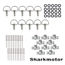 USA Race Quick Release Dzus Style Motorcycle 1/4 Turn Fairing Fastener 17mm