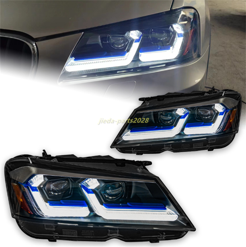 A*u様  F25 X3 社外ヘッドライト 2011-2013 BMW X3 F25 LED Headlights DRL Turn Projector Head Lamps