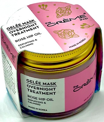 The Crème Shop Rose Hip Oil Gelee Mask Overnight T
