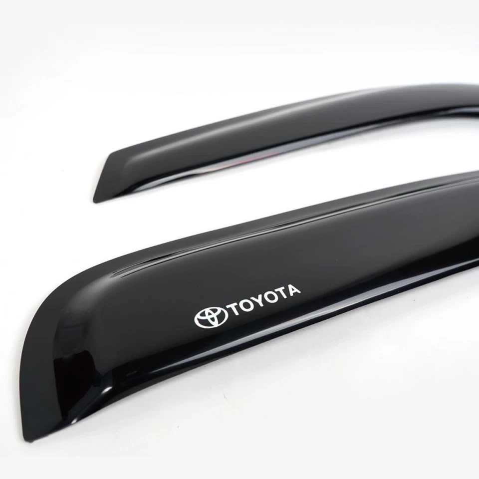 Parasol para lluvia Fit Toyota negro brillante Fit Hiace Van H100 1989-2004 Foto 3 de 4