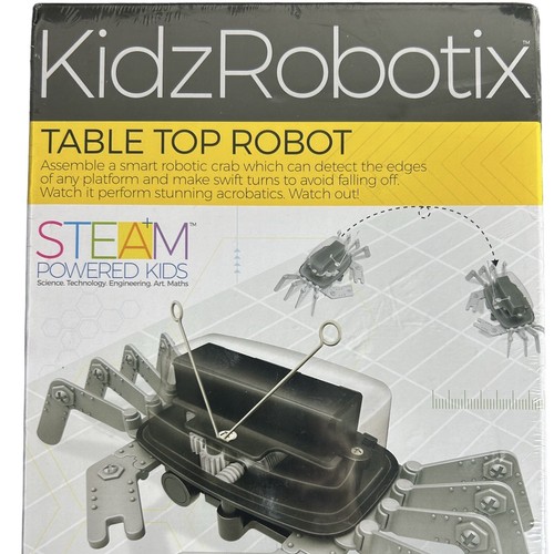 4M Table Top Robot Kidzrobotix STEAM Sealed Box Crab Toy Science Math - Picture 6 of 6