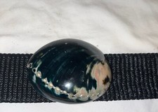 Gorgeous SHELL Vintage 80s Charmant Belt Beverly Hills Belt  Buckle 28  