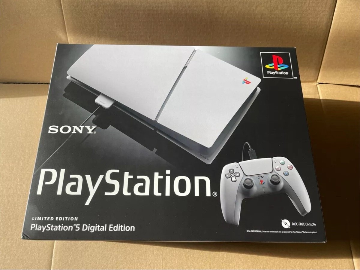 New PlayStation 5 Slim Digital Console 30th Anniversary