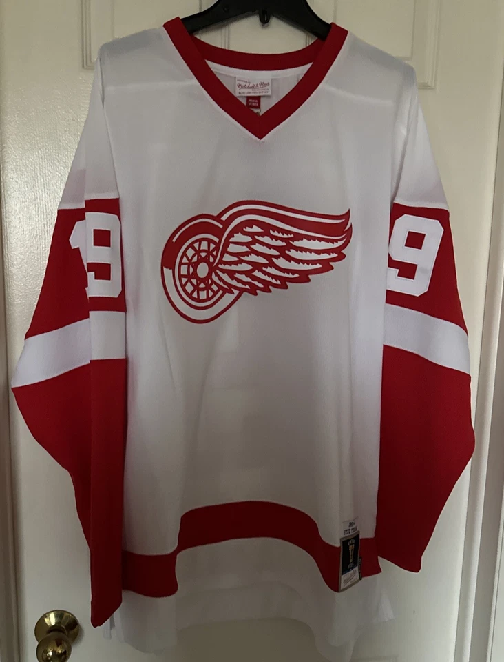 Camiseta deportiva de hockey Mitchell & Ness $200 para hombre 2XL Steve Yzerman Detroit Red Wings Foto 4 de 4