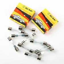 10x  AGC 8A 32V FAST BLOW (Fast Acting) GLASS Fuses 6x30mm F8A 8 amp
