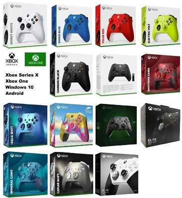 MICROSOFT Xbox Series X One S Wireless Controller Adapter schwarz weiß blau volt aqua camo