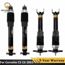4× Front & Rear Shock Absorbers w/Magnetic Fit Corvette C5 C6 Cadillac XLR 2003-