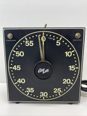 VTG GraLab Model 300 Photographic Dark Room Timer Tested Works Buzzer Works