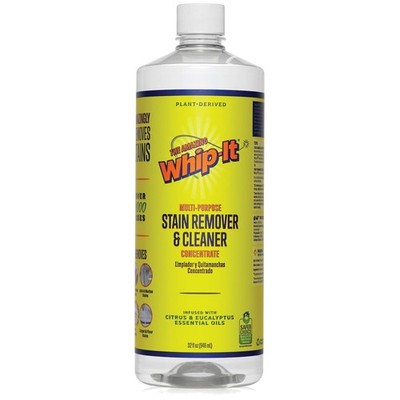 Eco-Friendly Whip It Cleaner Concentrate - 32 OZ Multi-Purpose Stain Solution