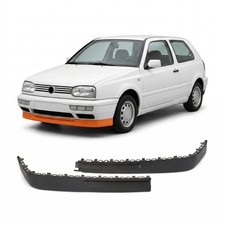 Frontspoilerlippe Mattschwarz passend für VW Golf 3 1991-1998