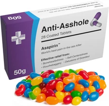 Joke Pill Box Candy - Funny Gift for Men & Women - Hilarious Gag Gifts for Adult