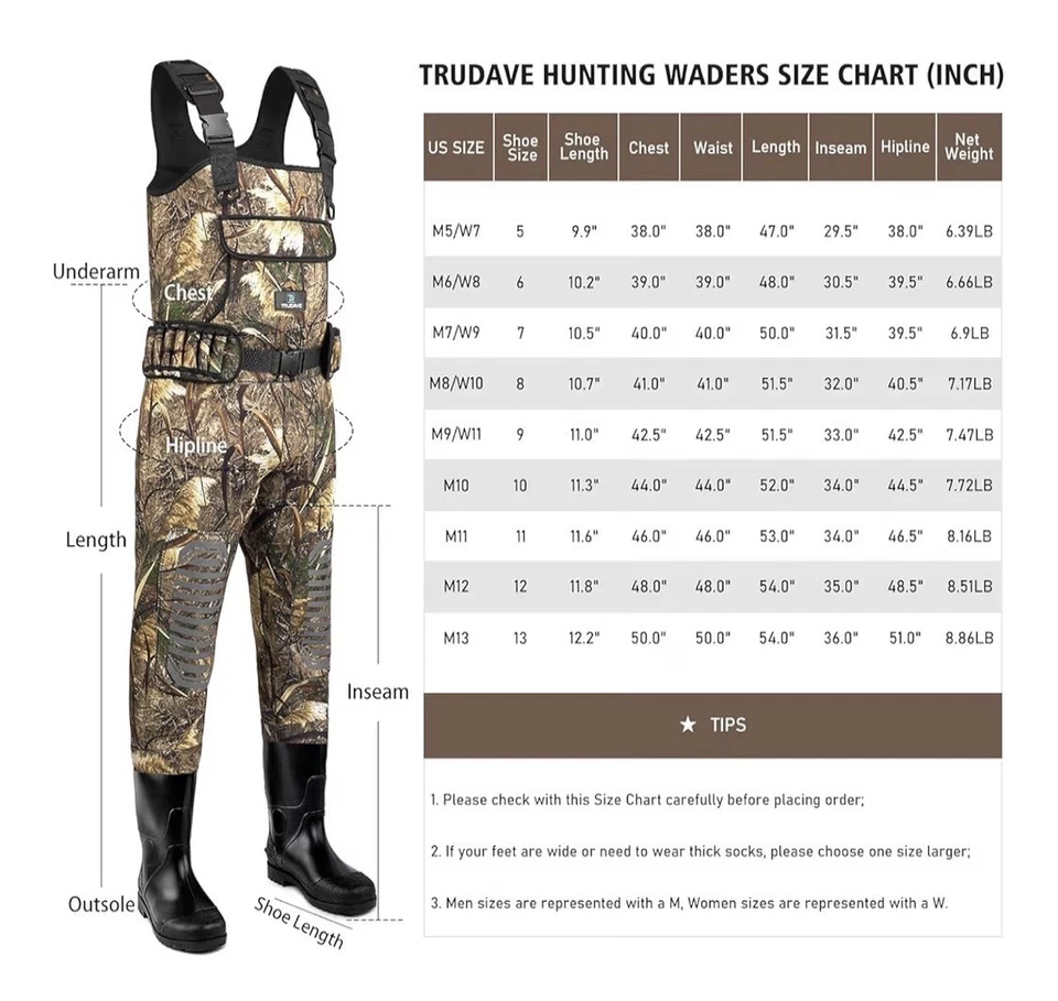 MENS HUNTING CHEST WADERS - Image 2 of 4