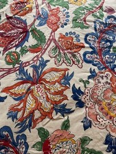 Huge vintage Liberty of London interlined curtains 2.8 metres long