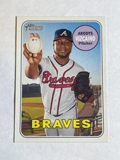 2018 Topps Heritage - High Number Short Print (SP) - #717 Arodys Vizcaino