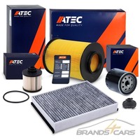 Atec Inspektionspaket Filtersatz FÜR Ford C-MAX 2 Focus 3 Kuga 2 2.0 Tdci