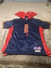 NBA Syracuse Nationals 76ers Hardwood Classics D'Funkd Hoodie Warm up Size XL